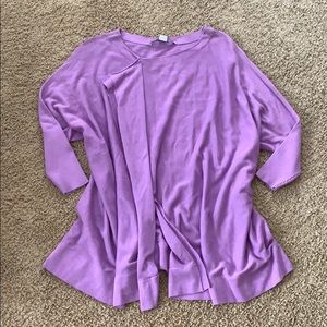 Diane Von Furstenberg Dolman-Sleeve Draped Sweater